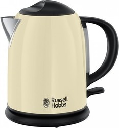 Russell Hobbs Colours Plus Compact Classic Cream Βραστήρας 1lt 2200W Μπεζ