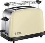 Russell Hobbs Colours Plus Toaster 2 Slots 1200W Beige