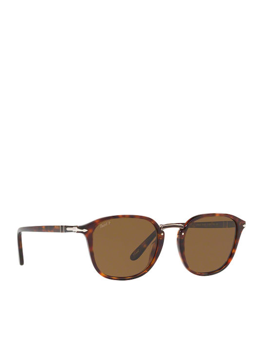 Persol Ανδρικά Γυαλιά Ηλίου με Καφέ Ταρταρούγα ...