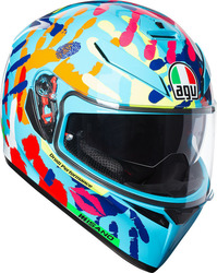 AGV K-3 SV Pinlock Full Face Helmet with Sun Visor ECE 22.05 1570gr Misano 2014 210301A0EY014