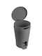 Dimitracas Diabolo Plastic Toilet Bin 5lt Anthracite