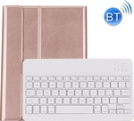 Bluetooth Flip Cover Δερματίνης με Πληκτρολόγιο Ροζ Χρυσό (iPad 2017/2018 9.7")