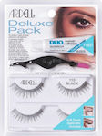 Ardell Deluxe Pack False Lashes in Black color 105 110 4pcs