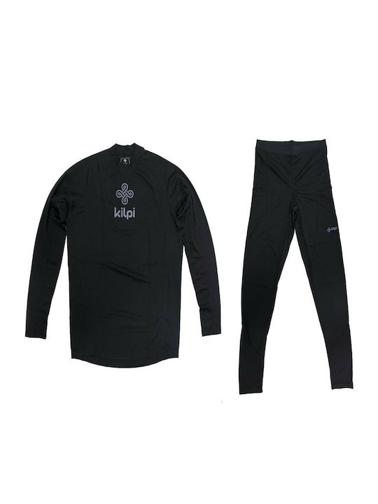Kilpi XDry-Thermo Damen Thermo Set Schwarz