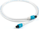 Chord C-Lite 1m TOS male Optical Cable White