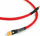 Chord USB 2.0 Kabel USB-A-Stecker - USB-B-Stecker Rot 1m