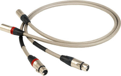 Chord Cable 2x XLR male - 2x XLR female 2m (Epic Interconnect Analog)