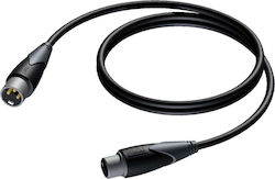 Procab XLR-Stecker - XLR-Buchse 1,5m CLA901/1.5