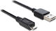 Powertech Regulat USB 2.0 spre micro USB Cablu Negru 1m (CAB-U088) 1buc