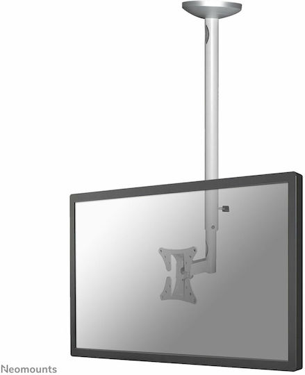 Newstar FPMA-C050Silver FPMA-C050SILVER Suport TV tavan cu braț până la 30" și 20kg
