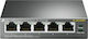 TP-LINK TL-SG1005P v1 Unmanaged L2 PoE Switch με 5 Θύρες Ethernet