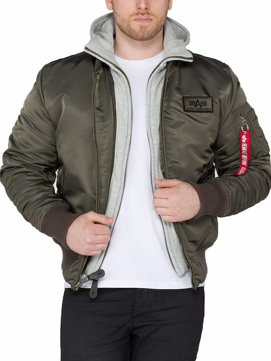 MA-1 D-Tec Winter Jacket Bomber Khaki