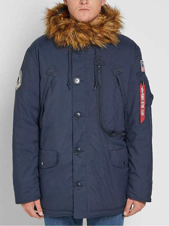Polar Winter Jacket Parka Blue