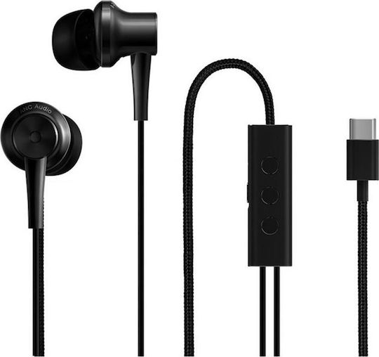Xiaomi Mi ANC Type-C În ureche Handsfree cu Mufă USB-C Negru