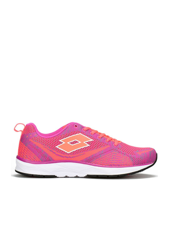 Lotto Superlite Net Γυναικεία Αθλητικά Παπούτσια Running Ροζ