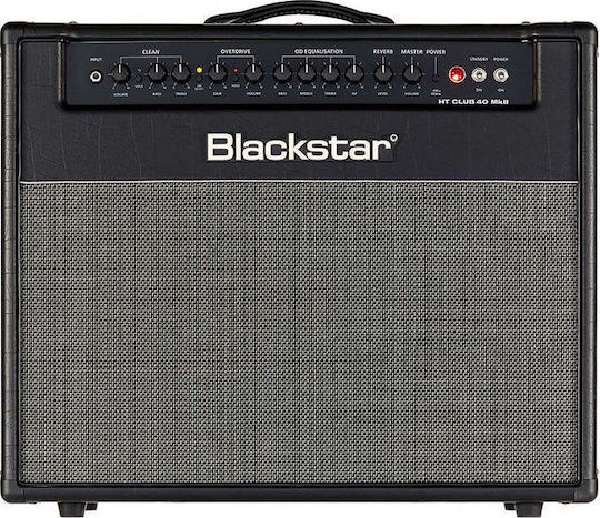 Blackstar HT Club 40 Combo MkII Tube Combo Amplifier for Electric Guitar 1 x 12" 40W Black BA119002-E