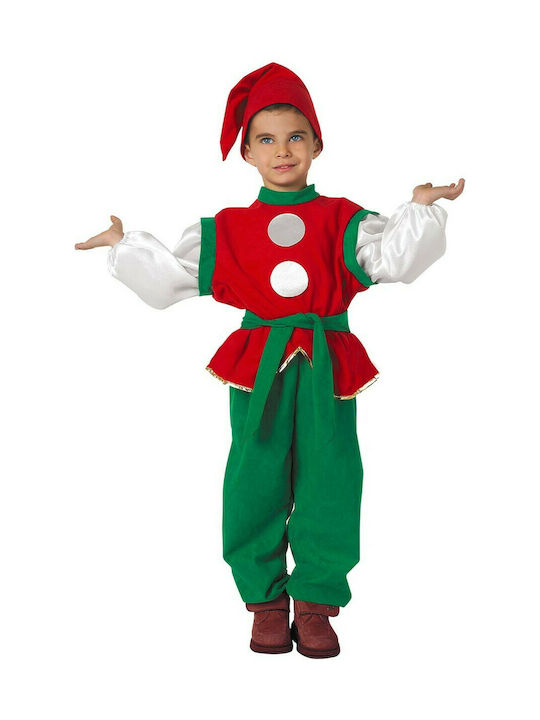 Stamco Kids Christmas Costume Elf Elf Green