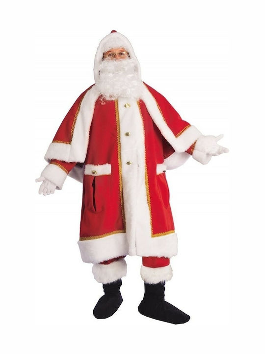 Christmas Costume Santa Claus Deluxe Red