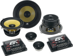 Esx Car Speaker Set VE5.2C Separate 5.25" with 100W RMS (2 Way)