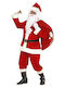 Costum de Crăciun Moș Crăciun Super Deluxe Santa Claus Roșu
