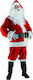 Adult Christmas Santa Claus Costume Red