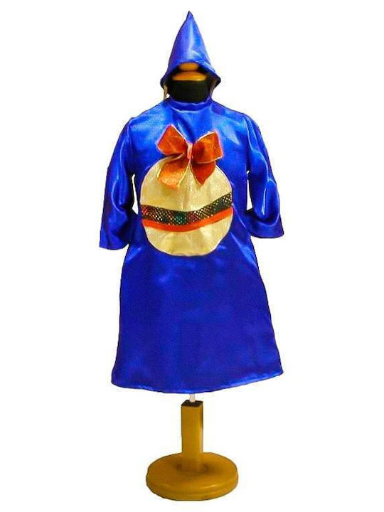 Kids Christmas Costume Tree Christmas Ball Blue