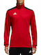 Adidas Regista 18 Training Ανδρική Μπλούζα με Φερμουάρ Μακρυμάνικη Κόκκινη