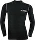 Legea LFM62 Herren Thermo Langarmshirt Kompression Schwarz