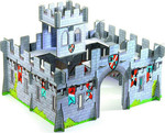 Djeco Paper Construction Toy Τρισδιάστατο Χάρτινο Μεσαιωνικό Κάστρο for 4+ years