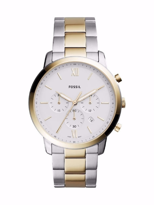 Fossil Neutral Men's Watch 44mm Chronograph Bat...