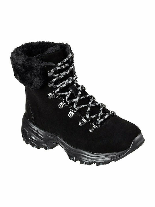 Skechers D'Lites Alps Women's Hiking Boots Black
