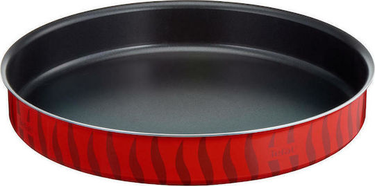 Tefal Coral Flame Ταψί Αλουμινίου με Αντικολλητική Επίστρωση 34cm