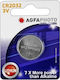 AgfaPhoto Μπαταρία Λιθίου Ρολογιών CR2032 3V 1τμχ