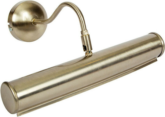 VK Lighting Modern Lumină de Perete cu Soclu E14 Auriu 33.3x5cm