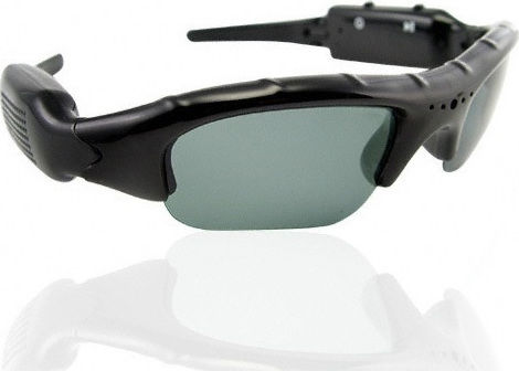 Hidden Camera Action Spy SunGlasses Glasses with Memory Card Slot