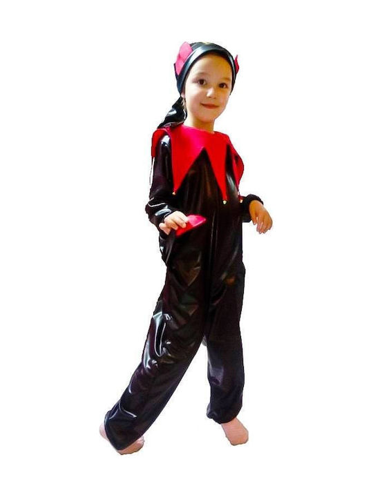 Kids Christmas Costume Goblin Kalikatzaraki Black