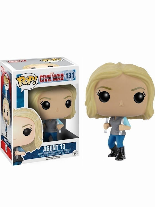 Funko Pop! Marvel: Captain America - Civil War - Agent 13 #131 Bobble-Head