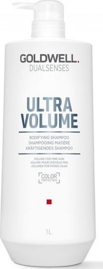 Goldwell Dualsenses Ultra Volume Шампоан Натрупване На Маса И Запазване На Цвета За Оцветена Коса 1000мл