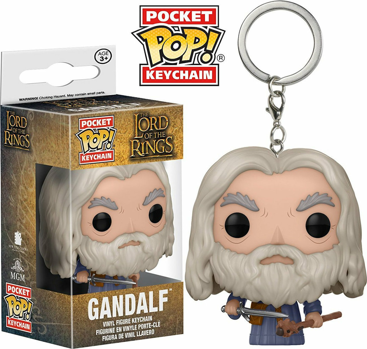 Funko Pocket Pop! Keychain Lord of the Rings Gandalf