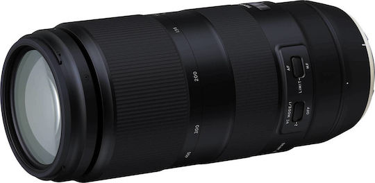 Tamron Full Frame Φωτογραφικός Φακός 100-400mm f/4.5-6.3 Di VC USD Tele Zoom για Nikon F Mount Μαύρος