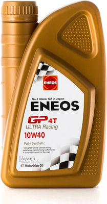 Eneos GP4T Ultra Racing Συνθετικό Λάδι Μοτοσυκλέτας για Τετράχρονους Κινητήρες 10W-40 1lt