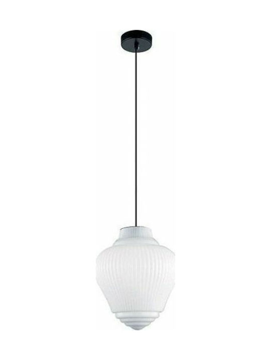 Viokef Boho Pendant Light Suspension for Socket E27 White