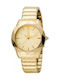 Just Cavalli Watch with Gold Metal Bracelet JC1L003M0075