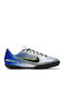 Nike Neymar MercurialX Victory VI TF Kids Turf Soccer Shoes Silver