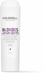 Goldwell Dualsenses Blonde & Highlights Anti Yellow Conditi Balsam de păr pentru menținerea culorii 200ml