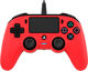 Nacon Wired Compact Controller for PS4 Red