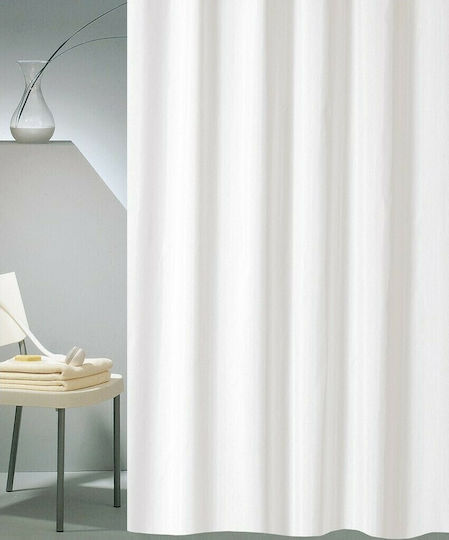 San Lorentzo Liner Duschvorhang 240x180cm Weiß 144W