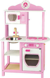 Viga Toys Kinderküche The Princess Kitchen aus Holz für 4+ Jahre 92 cm cm. 50111