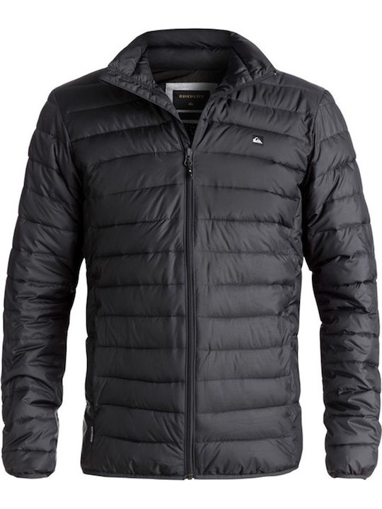 Quiksilver Scaly Full WaterRepellent Puffer Jacket Black Skroutz.gr