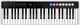 IK Multimedia Midi-Tastatur iRig Keys I/O 49 Keys mit 49 Tasten Silber